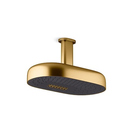 Kohler Statement 2F 305Mm/12 Dpmsg Rainheadg Vibrant Brushed Moderne Brass K-26295-G-2MB